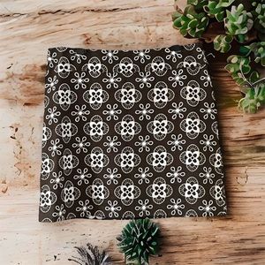 Embroidered Loft Mini Skirt